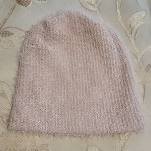 Brand new pink fuzzy beannie